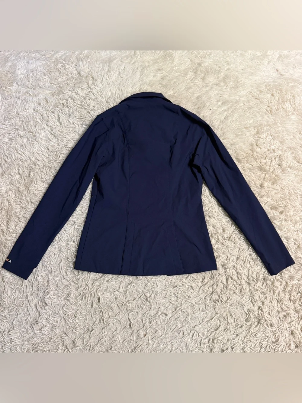 Women’s Medium Navy Kerrits Horseback Riding Show Coat. Good Condition.